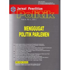 Jurnal Penelitian Politik Vol.8 No.1, 2011 : Membaca Politik Luar Negeri Indonesia